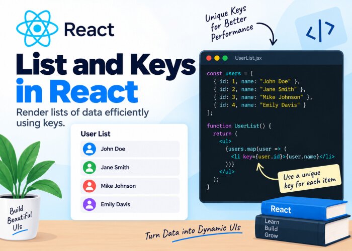 List and Keys in React